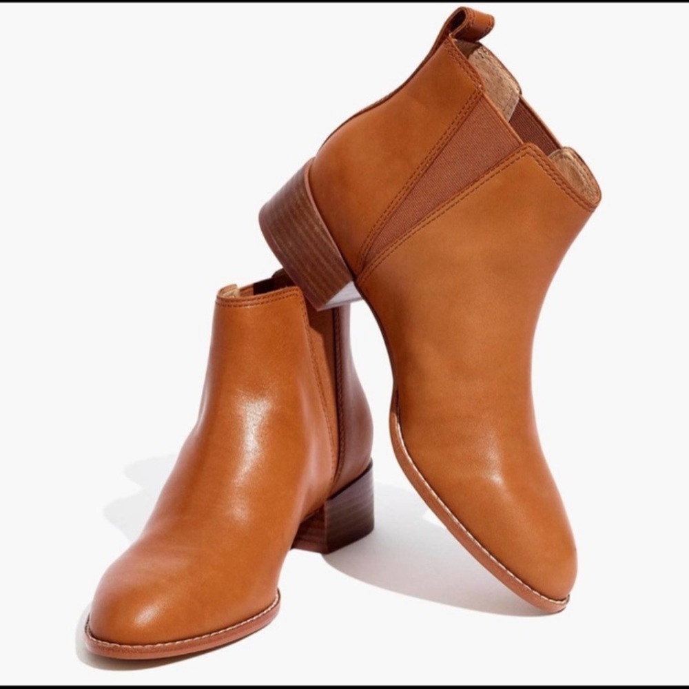 MADEWELL CARINA BOOT IN ENGLISH SADDLE LEATHER